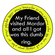 My friend went to Mordor ...